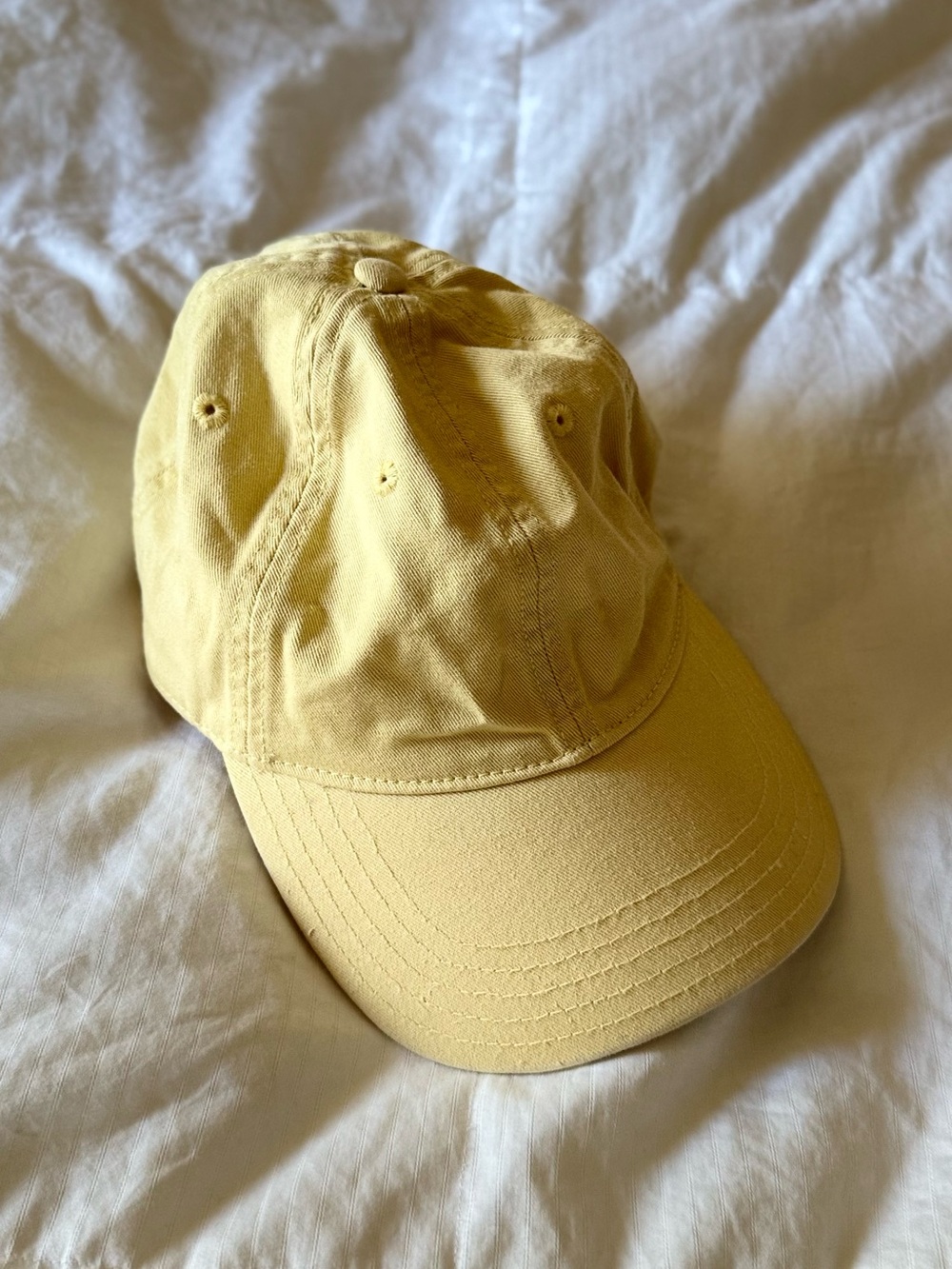 Women’s Butter Yellow Baseball Cap